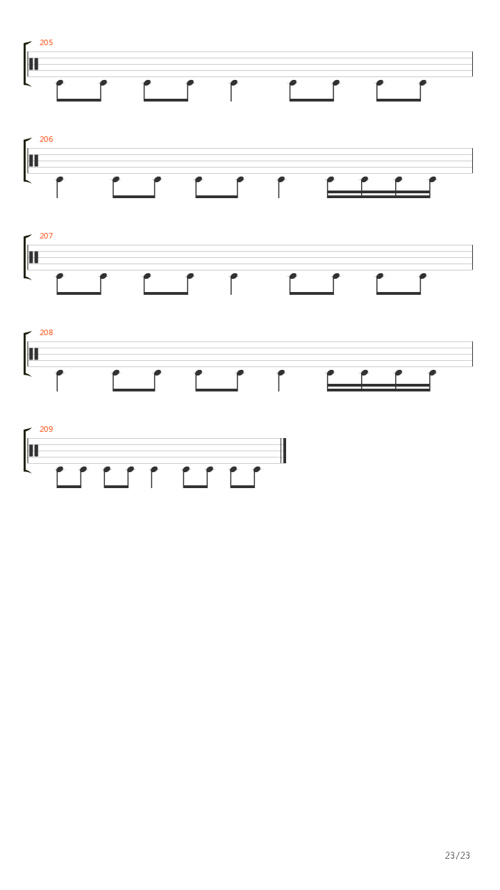 Kaltes Grab吉他谱