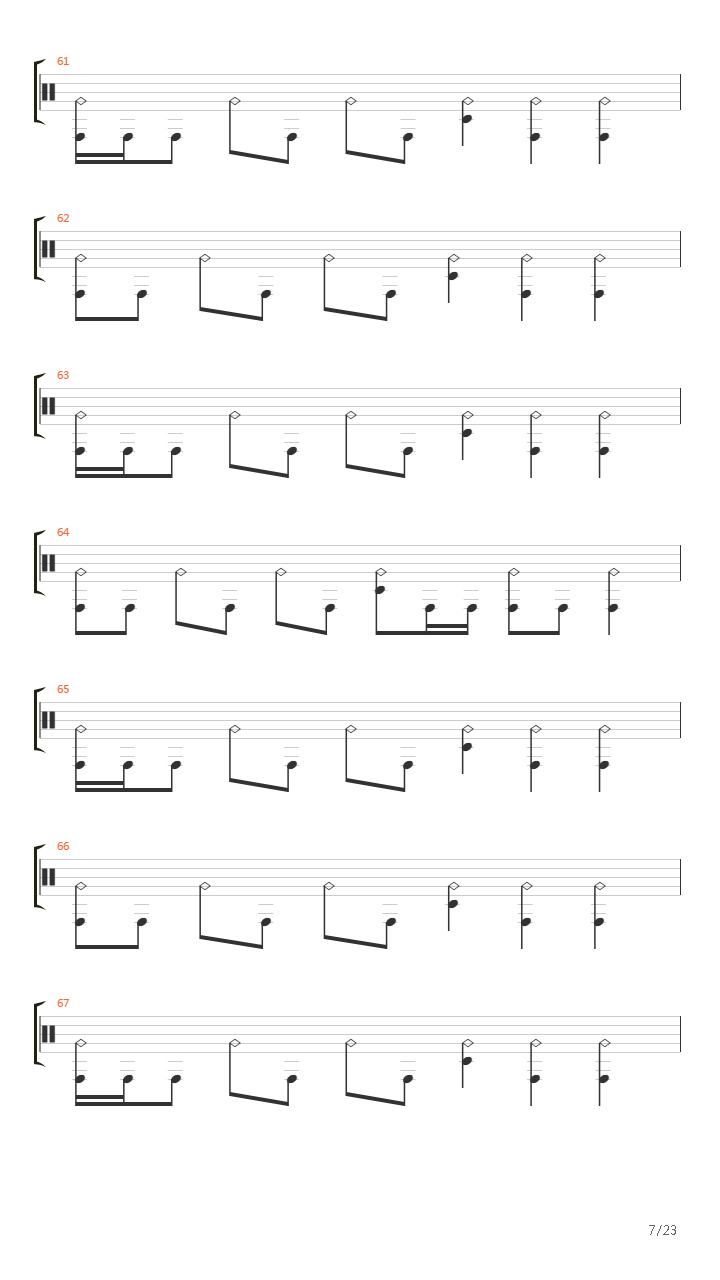 Kaltes Grab吉他谱