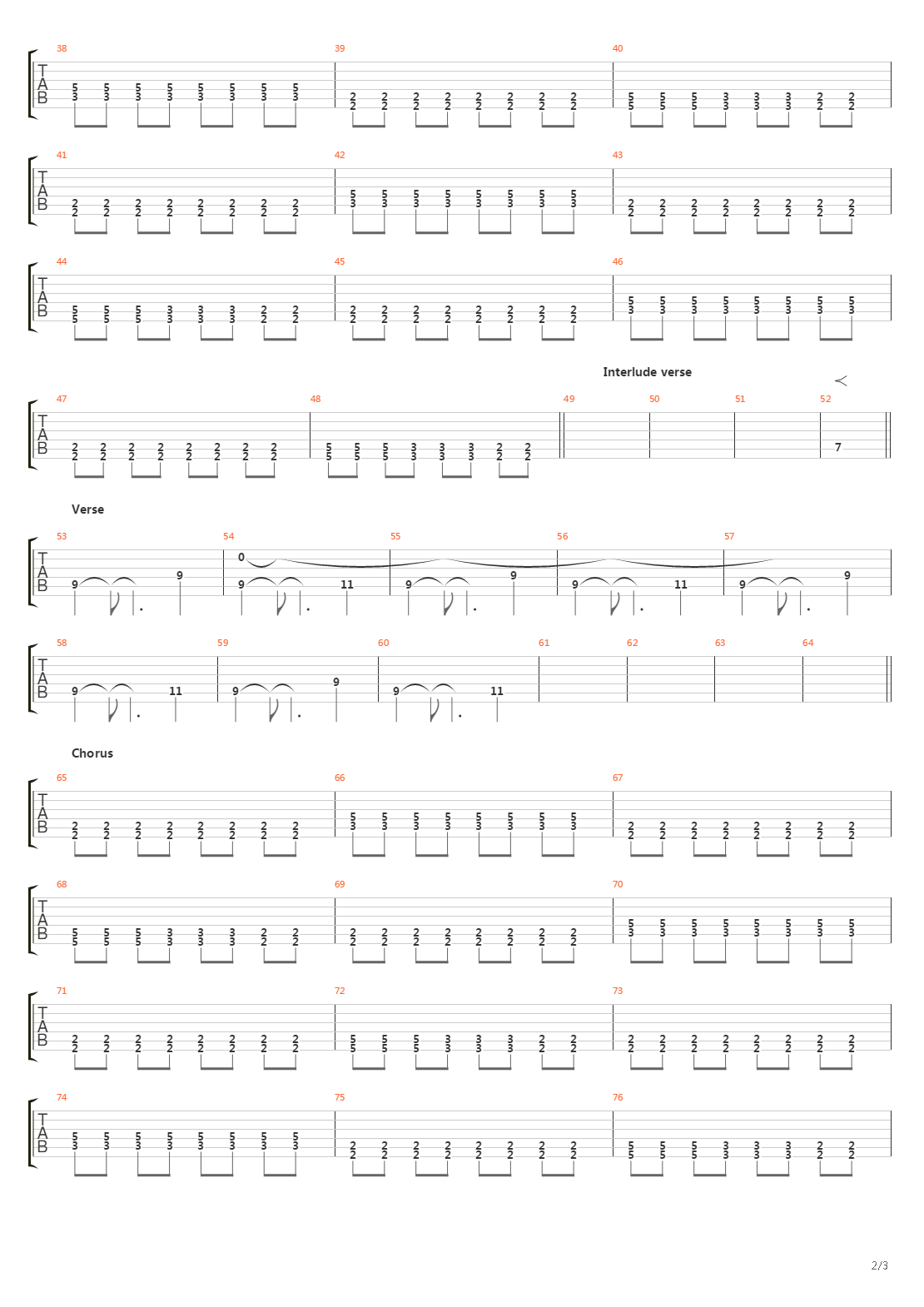 Teufel吉他谱