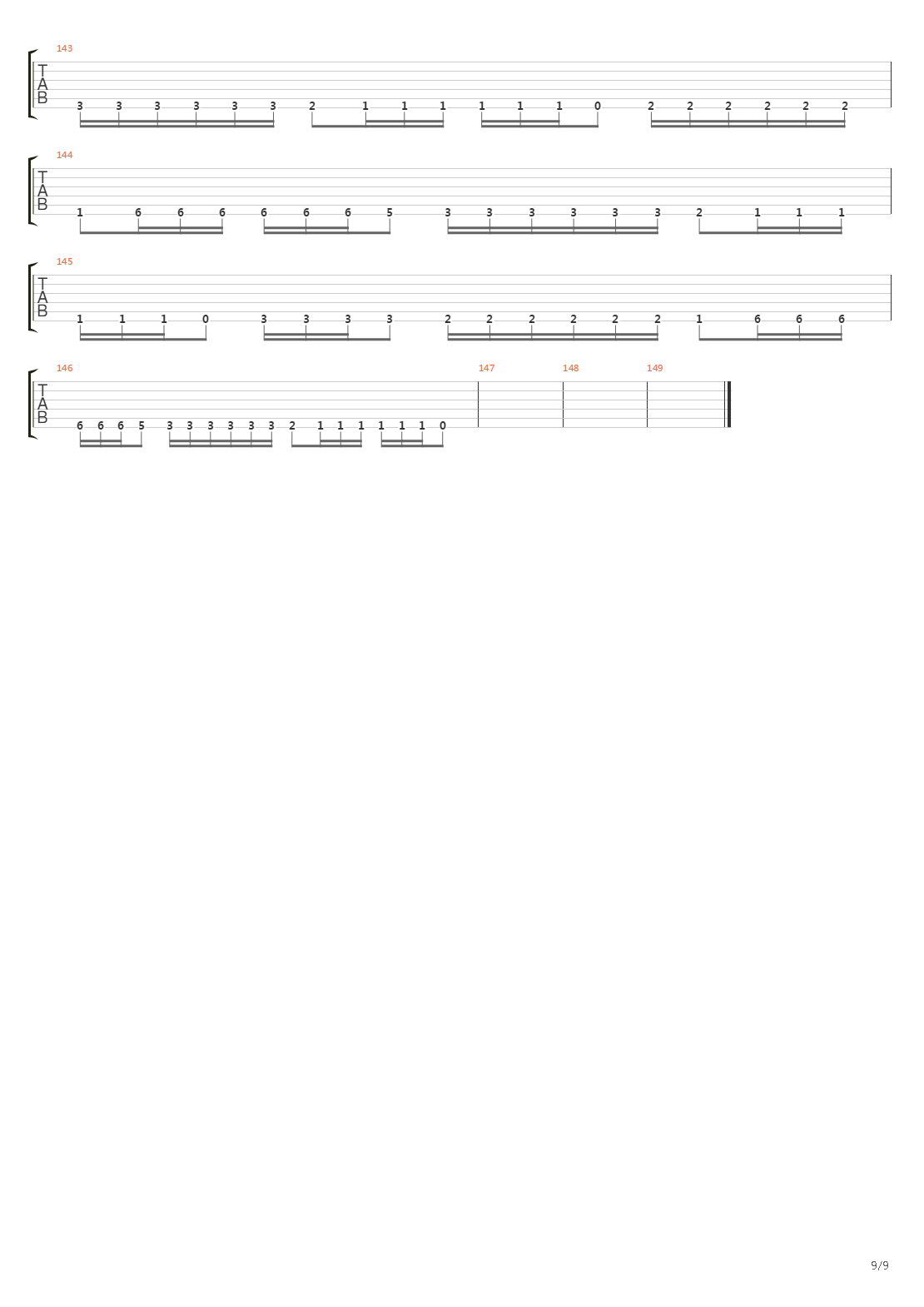 Behind The Sun吉他谱