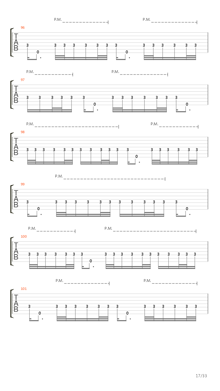 Bleed吉他谱