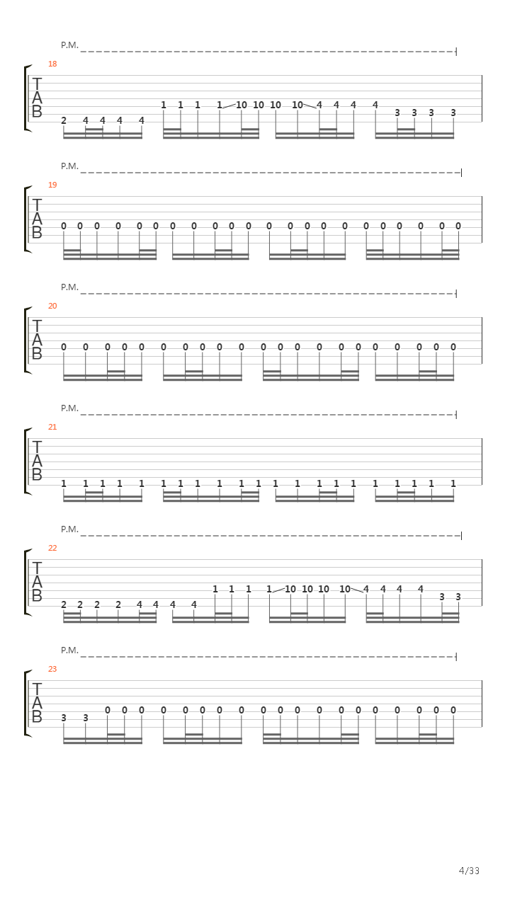 Bleed吉他谱