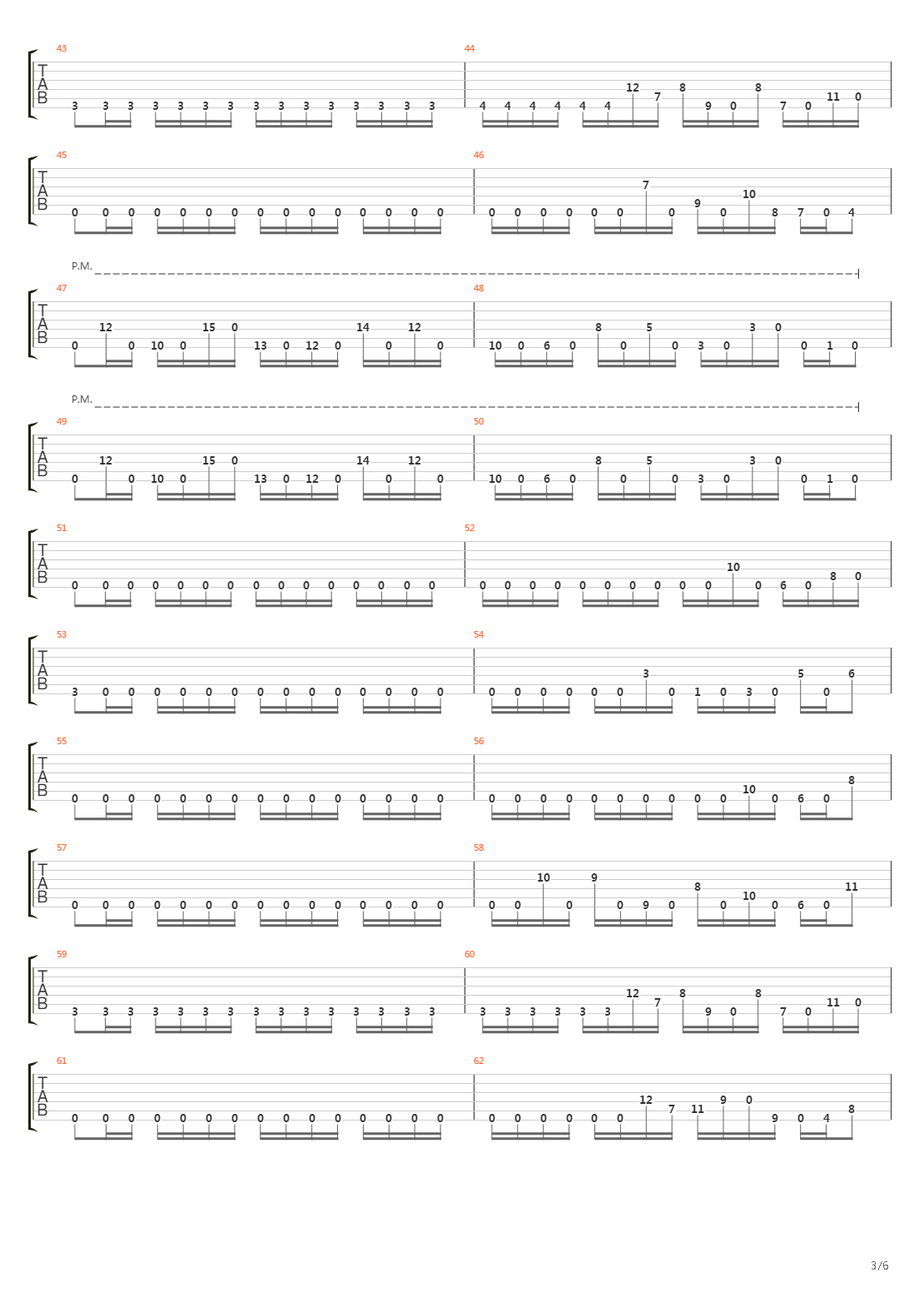 Combustion吉他谱