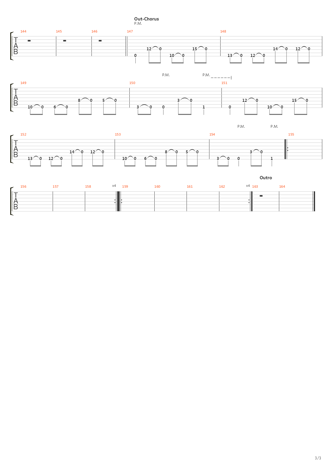 Combustion吉他谱