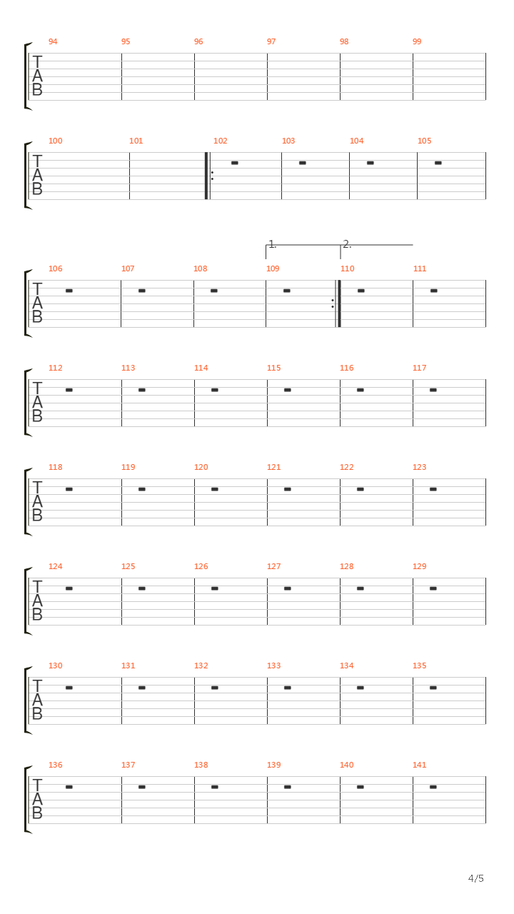 Combustion吉他谱