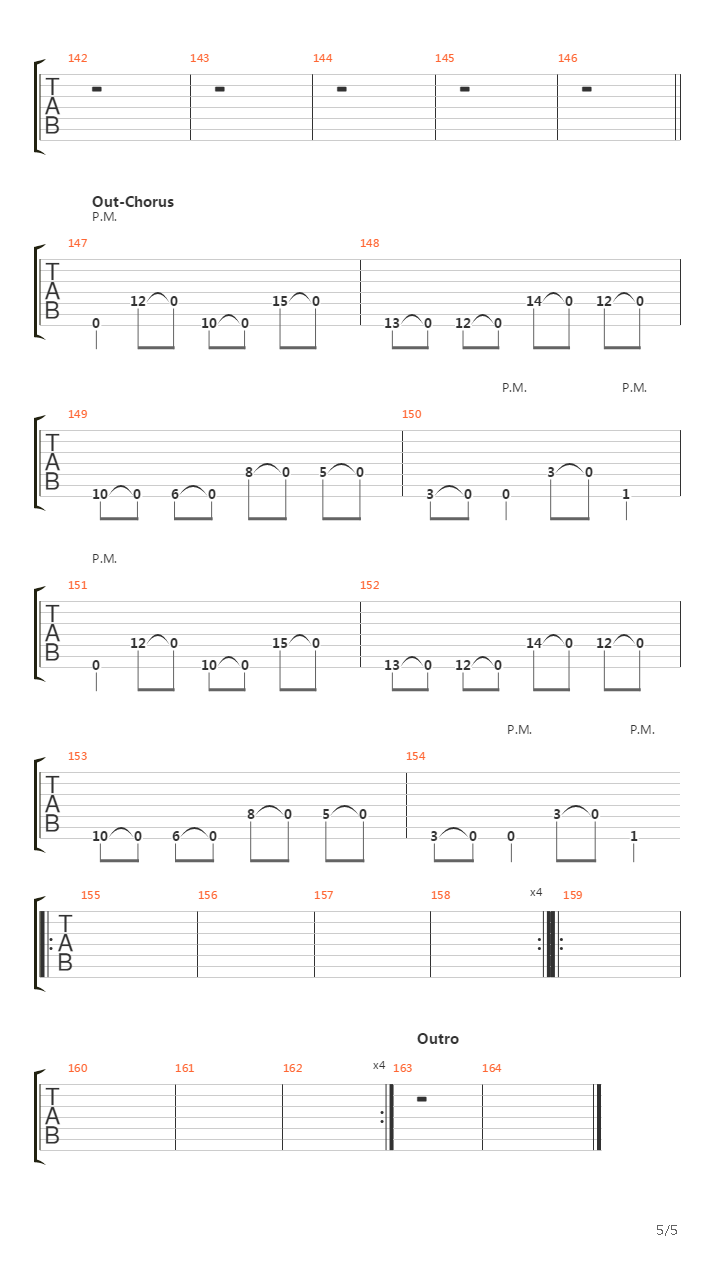 Combustion吉他谱