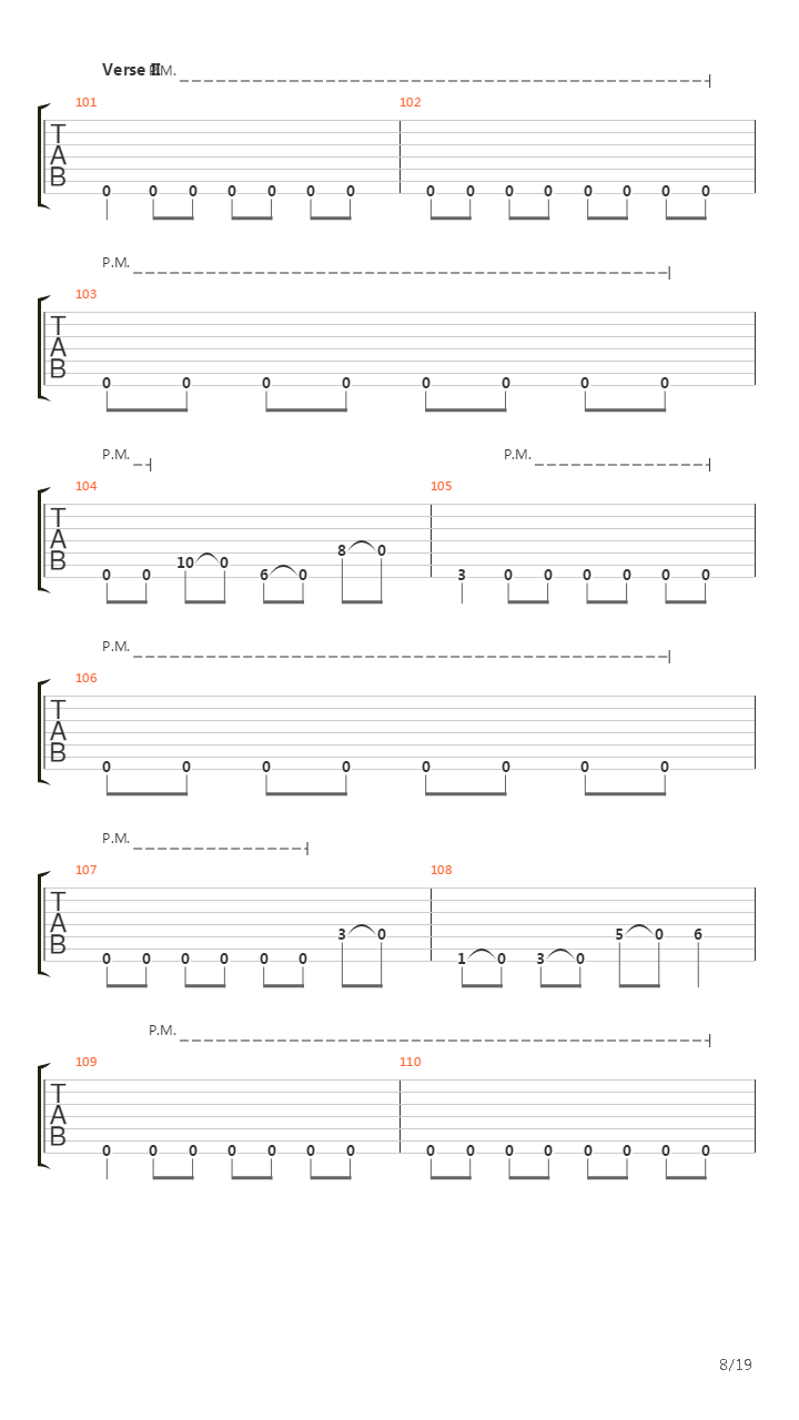 Combustion吉他谱