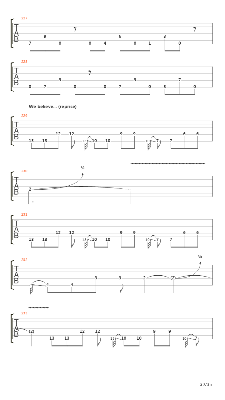 Dancers To A Discordant System吉他谱