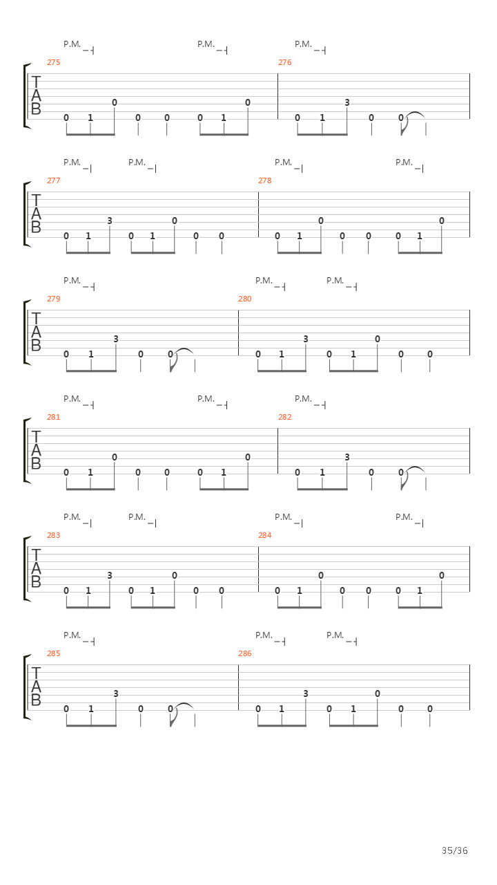 Dancers To A Discordant System吉他谱