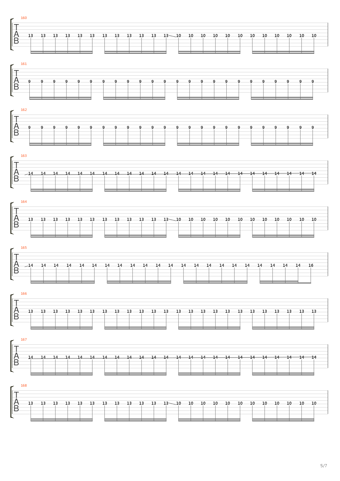 Dancers To A Discordant System吉他谱