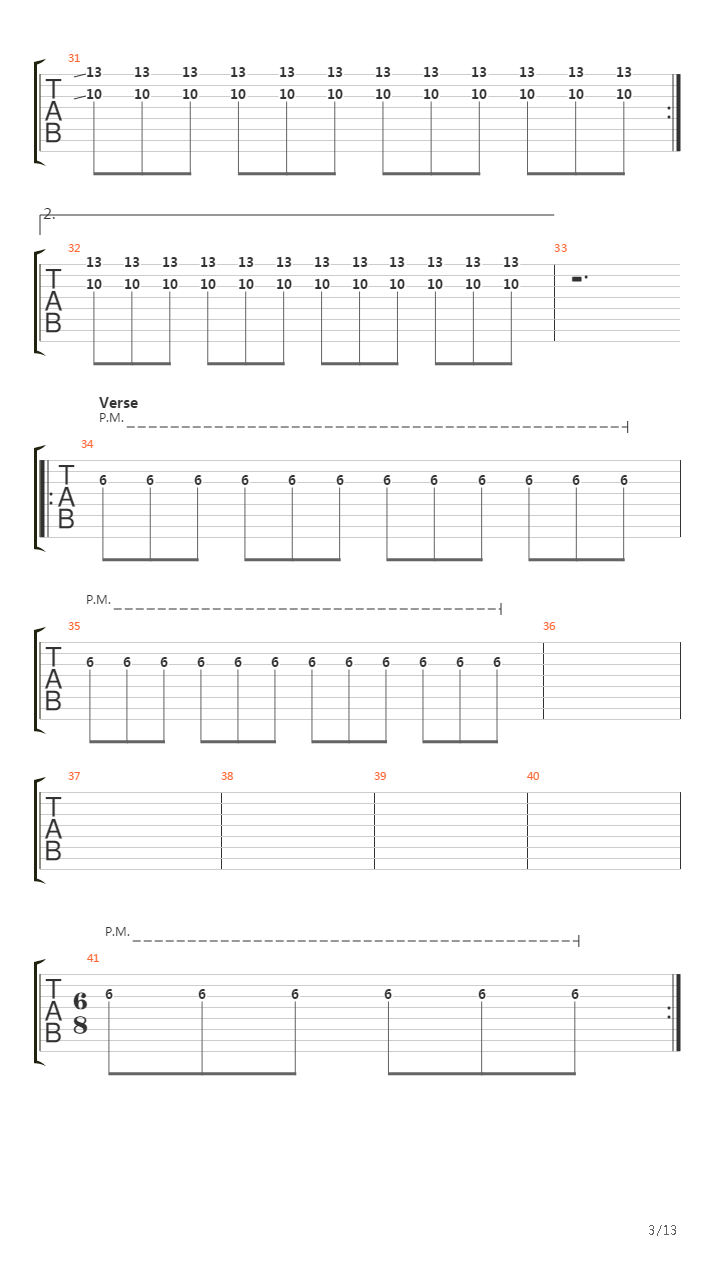 Dancers To A Discordant System吉他谱