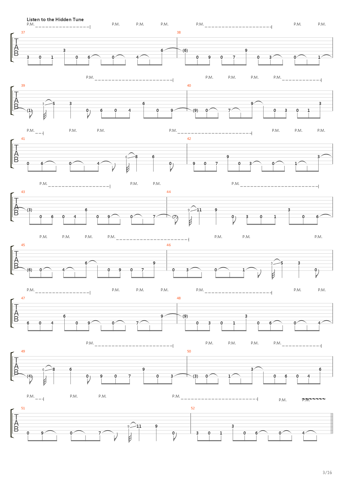 Dancers To A Discordant System吉他谱