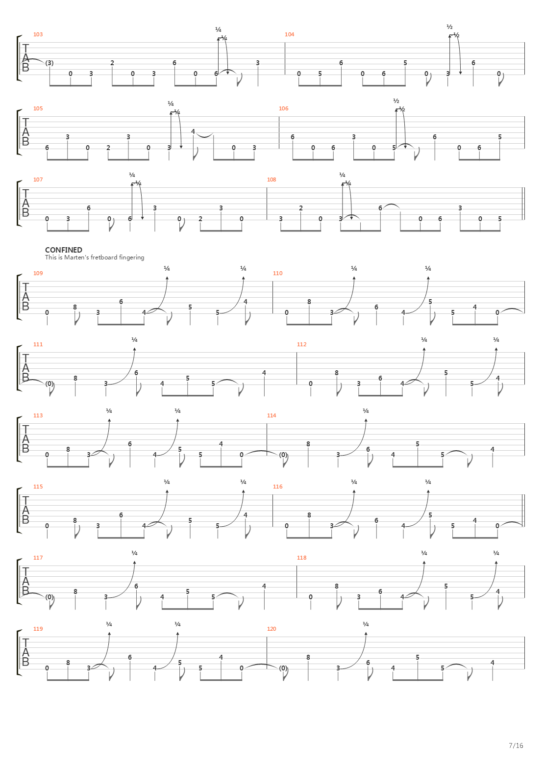 Dancers To A Discordant System吉他谱