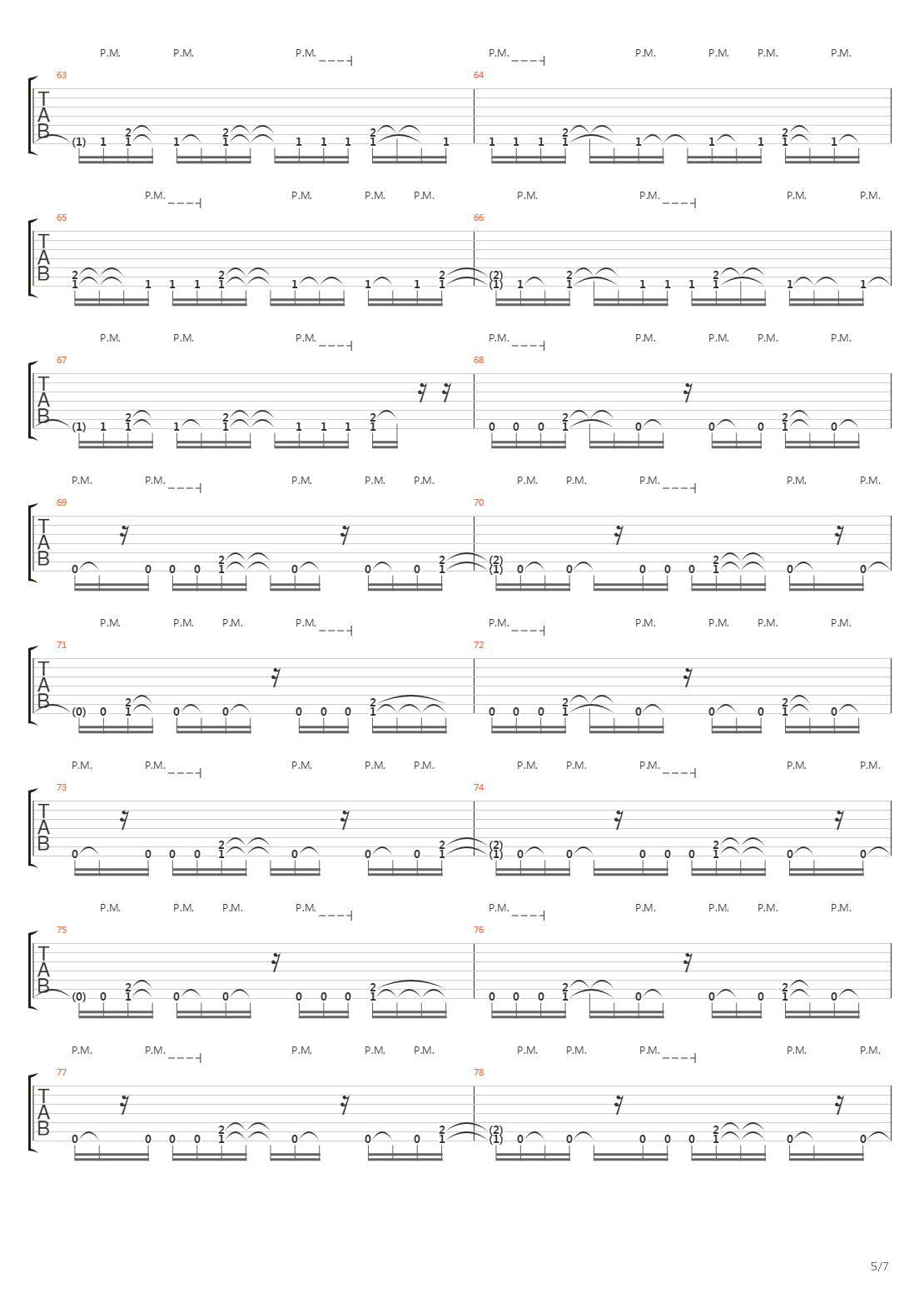 Elastic吉他谱