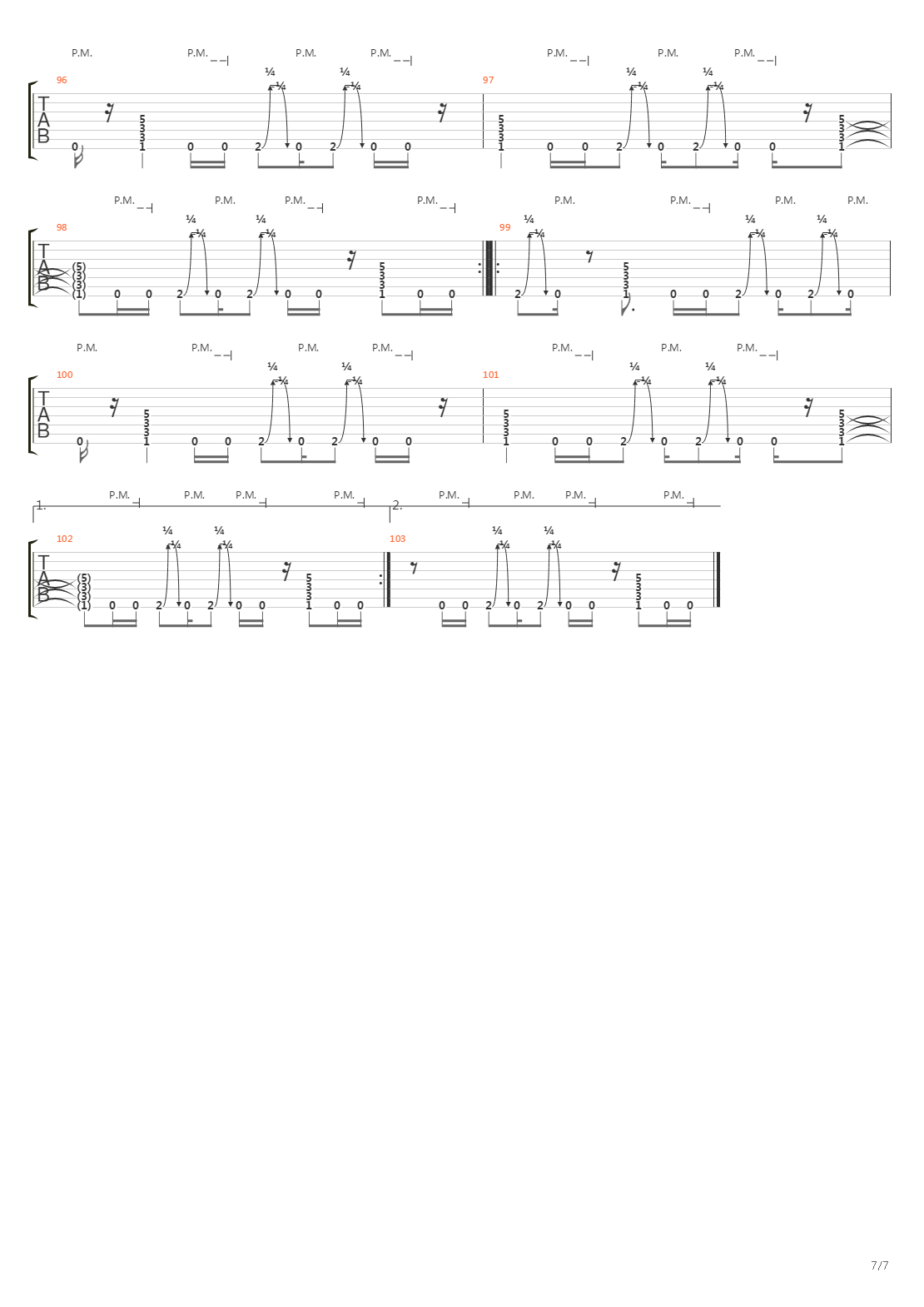 Elastic吉他谱