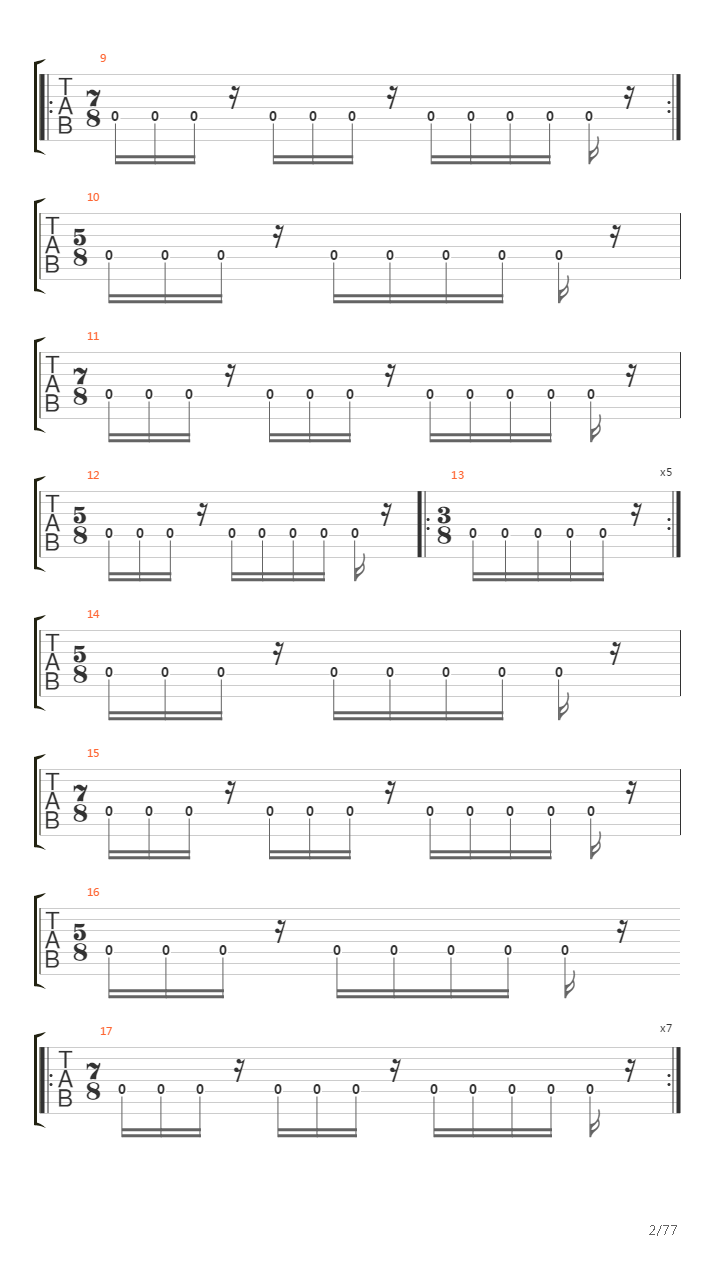 I吉他谱