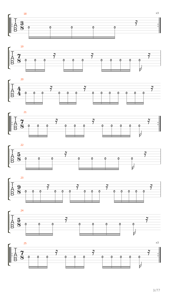 I吉他谱