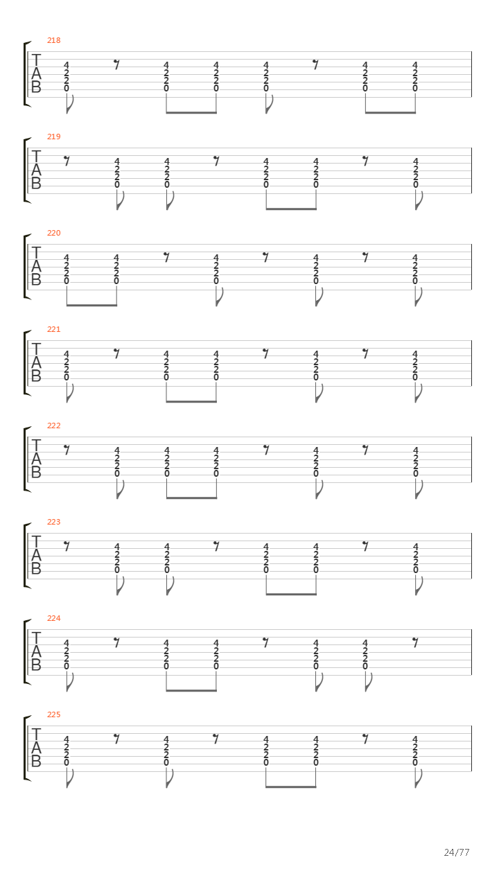 I吉他谱