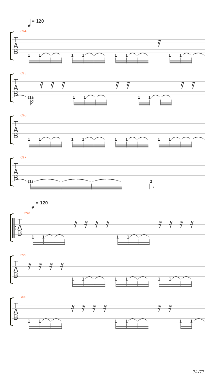 I吉他谱