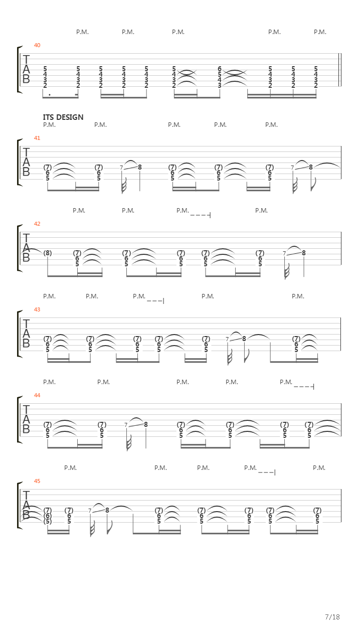 Lethargica吉他谱