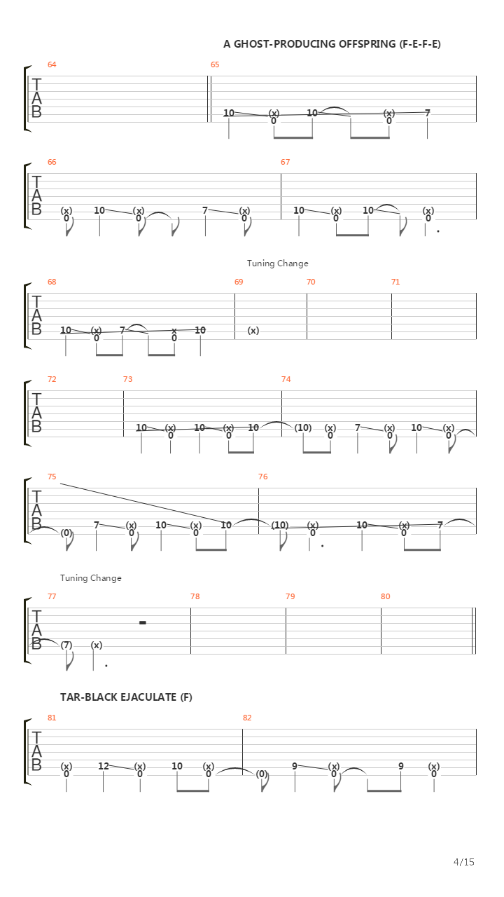 Marrow吉他谱