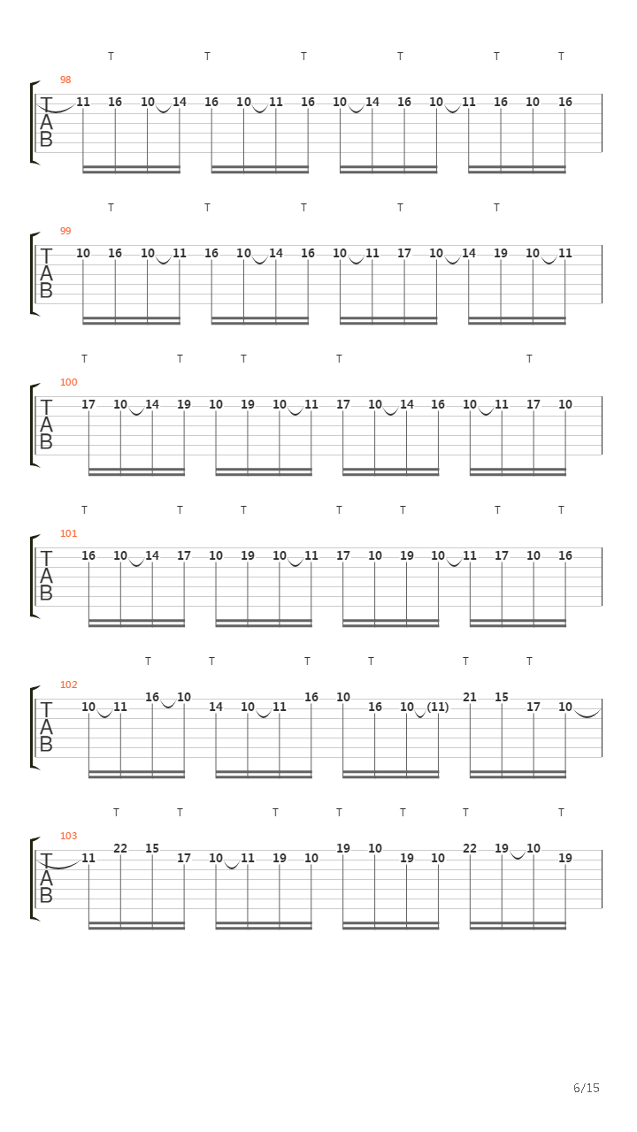 Marrow吉他谱