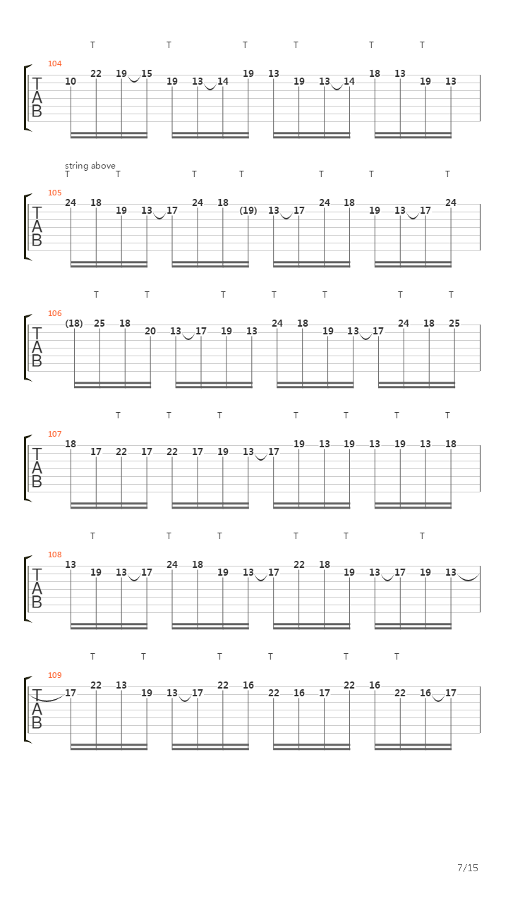 Marrow吉他谱