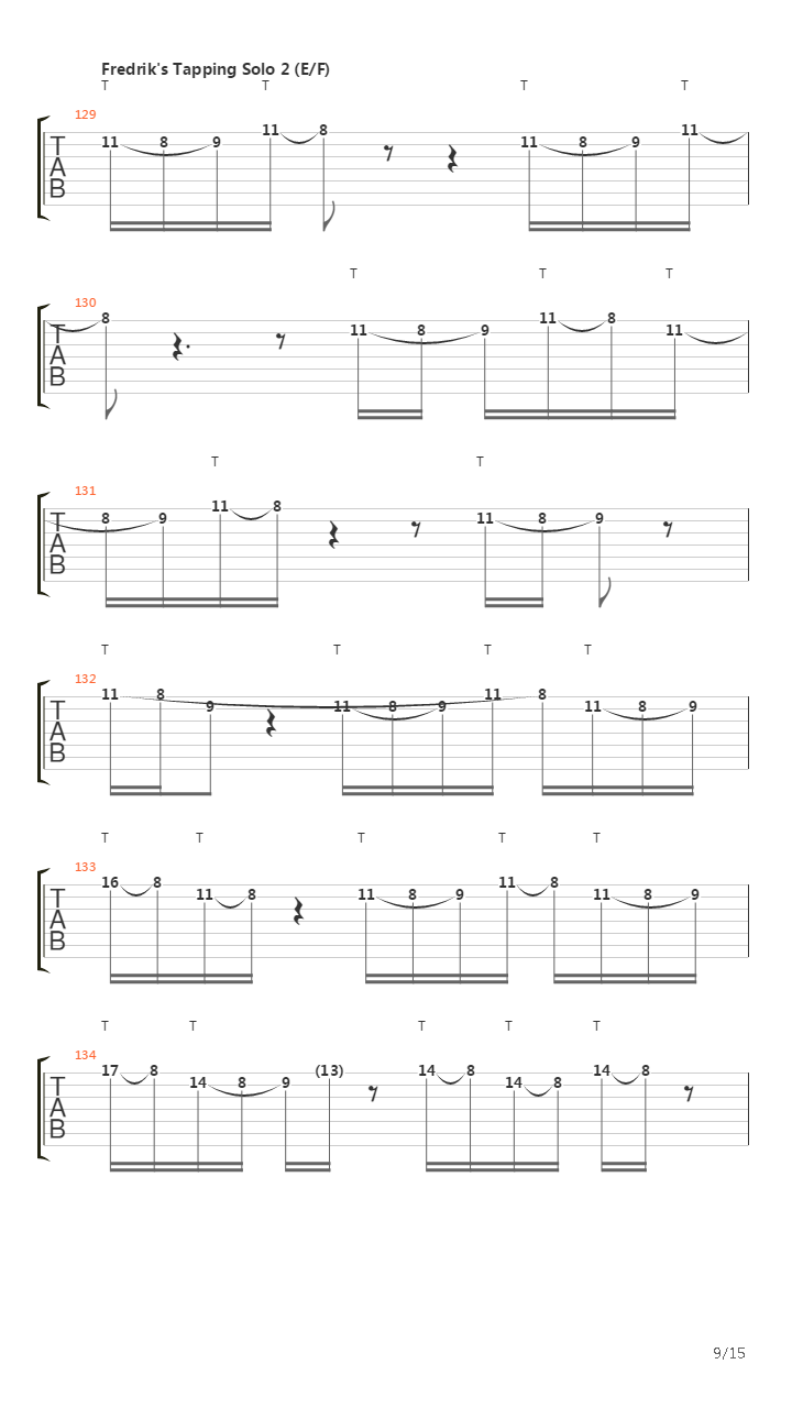 Marrow吉他谱