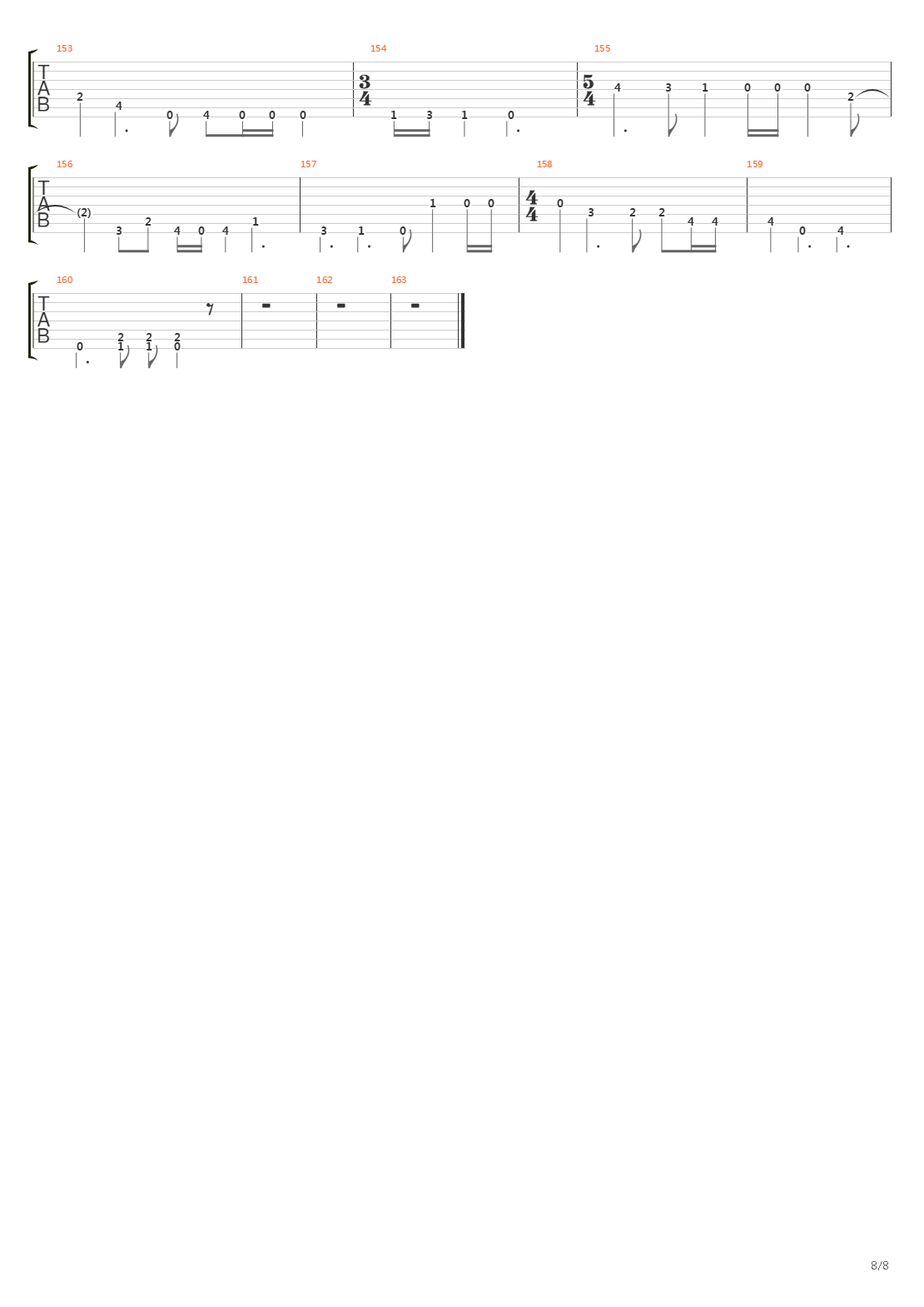 Obzen吉他谱