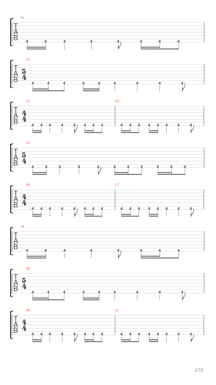 Obzen吉他谱