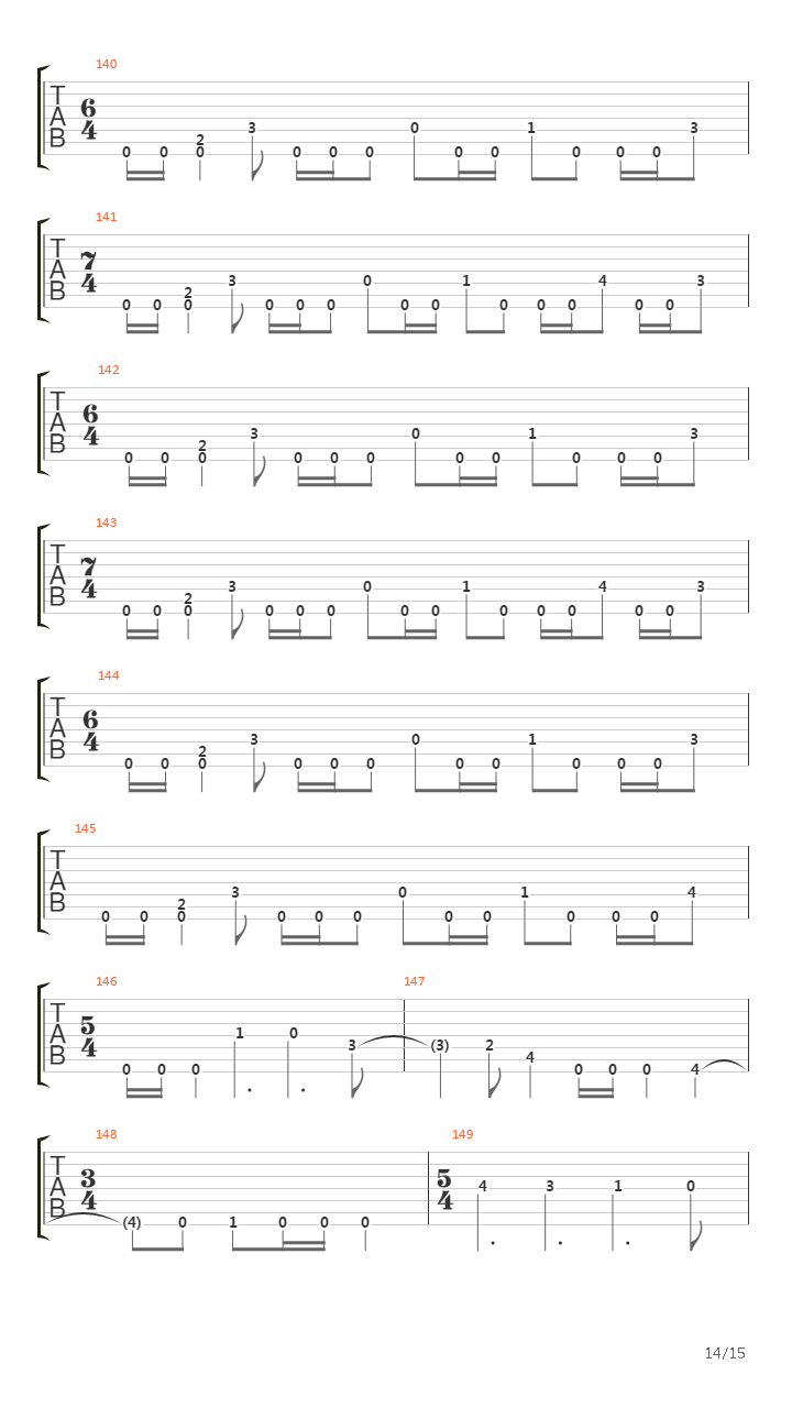 Obzen吉他谱