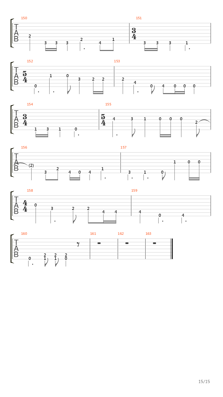 Obzen吉他谱