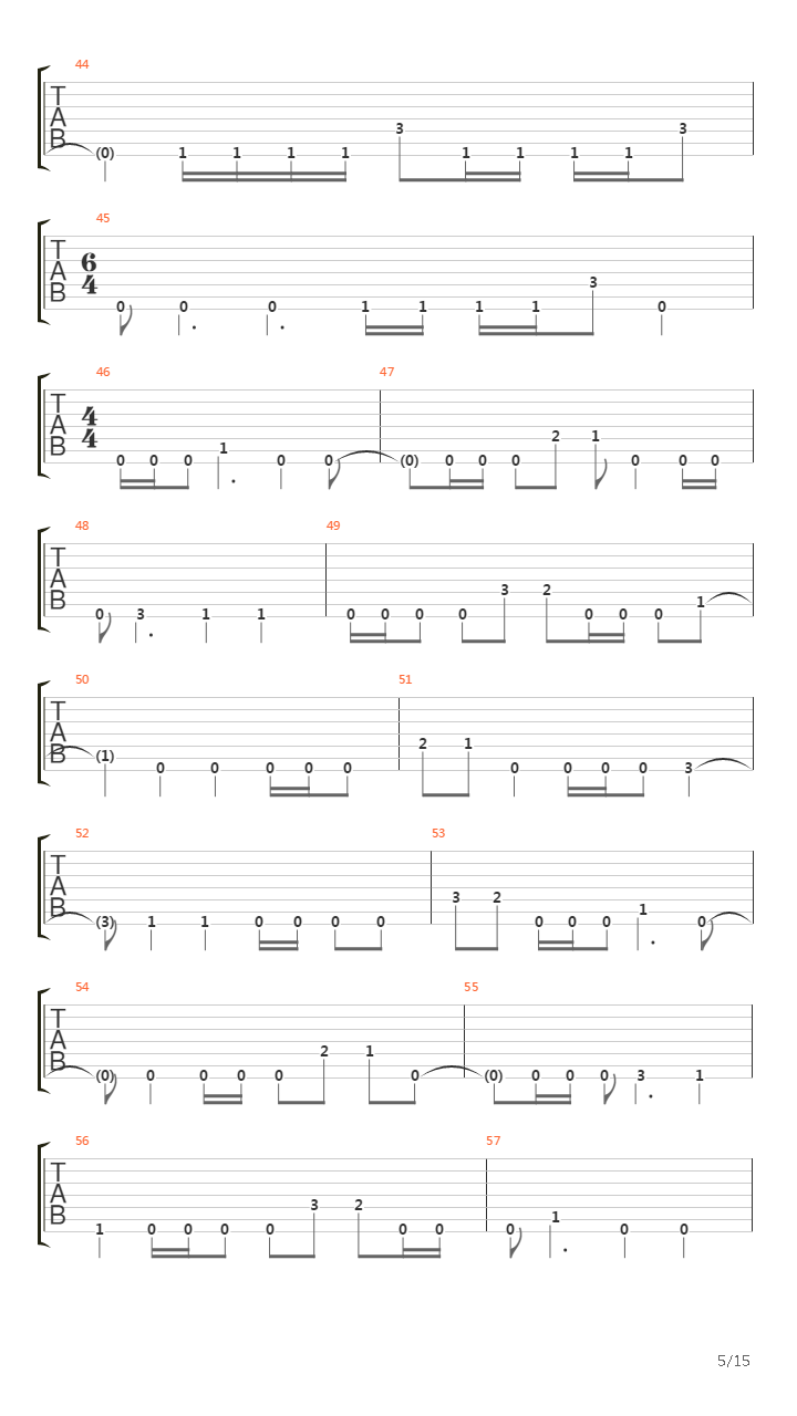 Obzen吉他谱