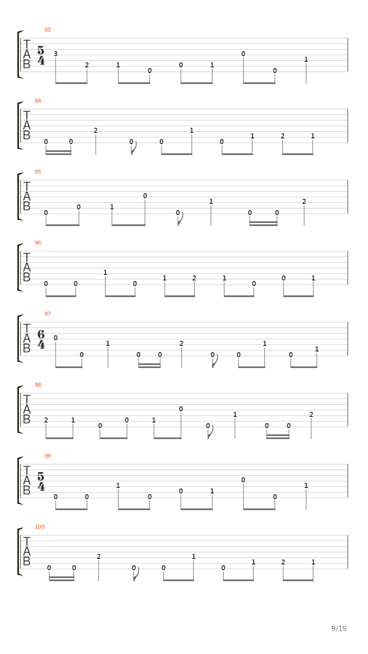 Obzen吉他谱