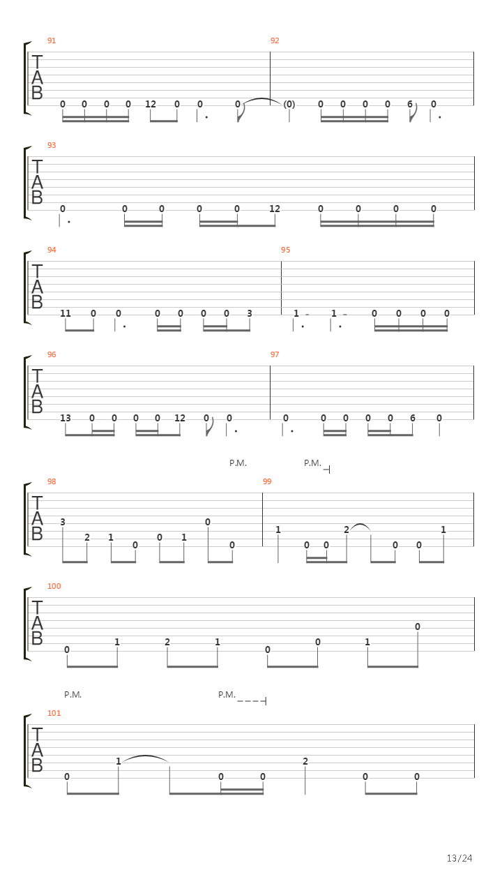 Obzen吉他谱