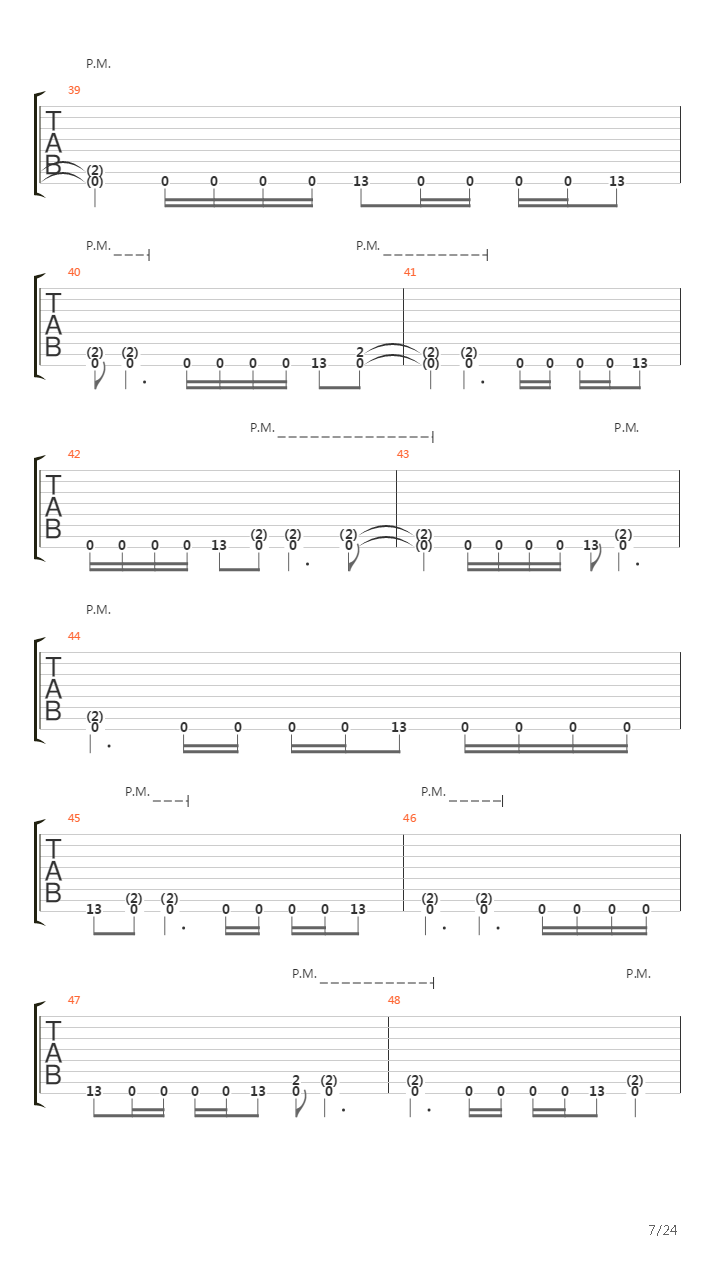 Obzen吉他谱