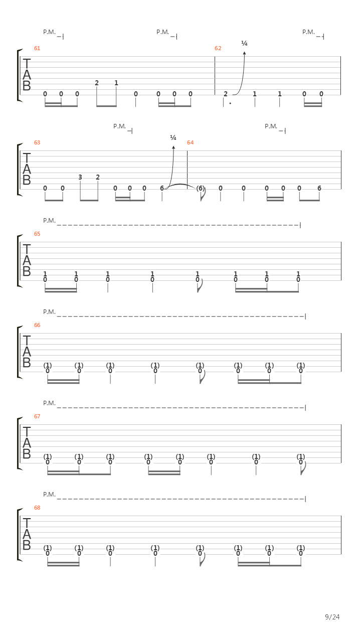 Obzen吉他谱