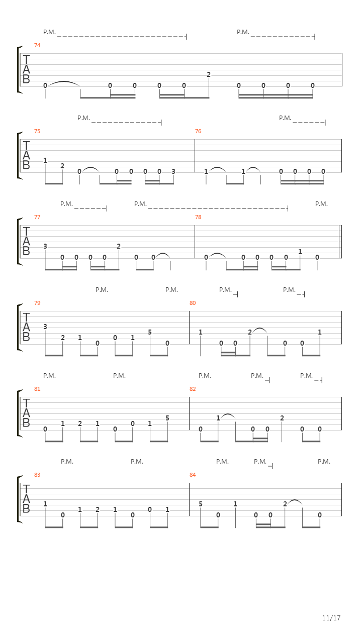 Obzen吉他谱