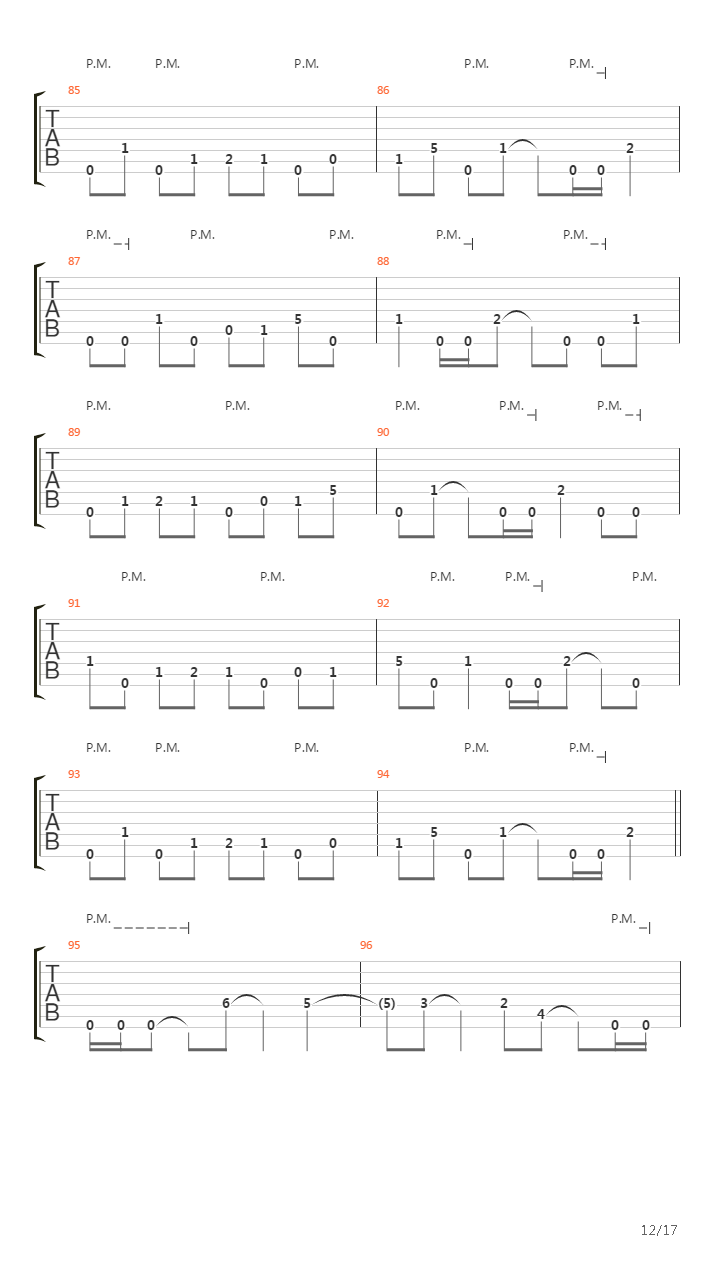 Obzen吉他谱