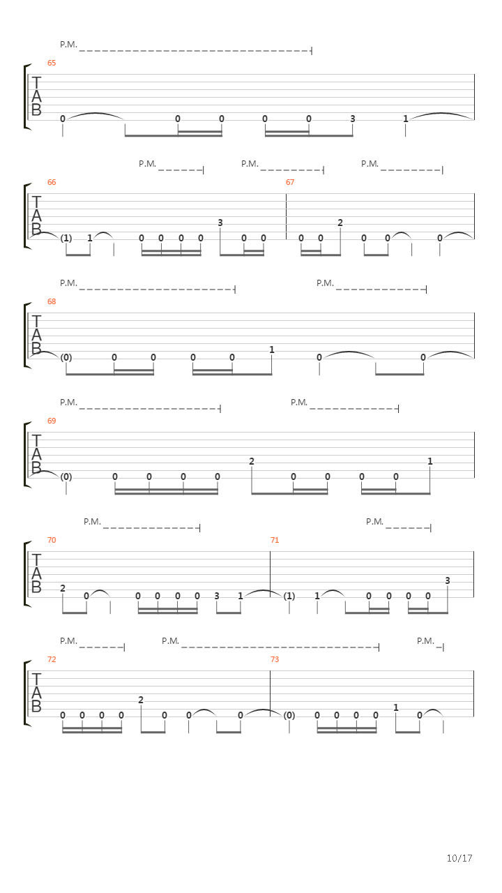 Obzen吉他谱