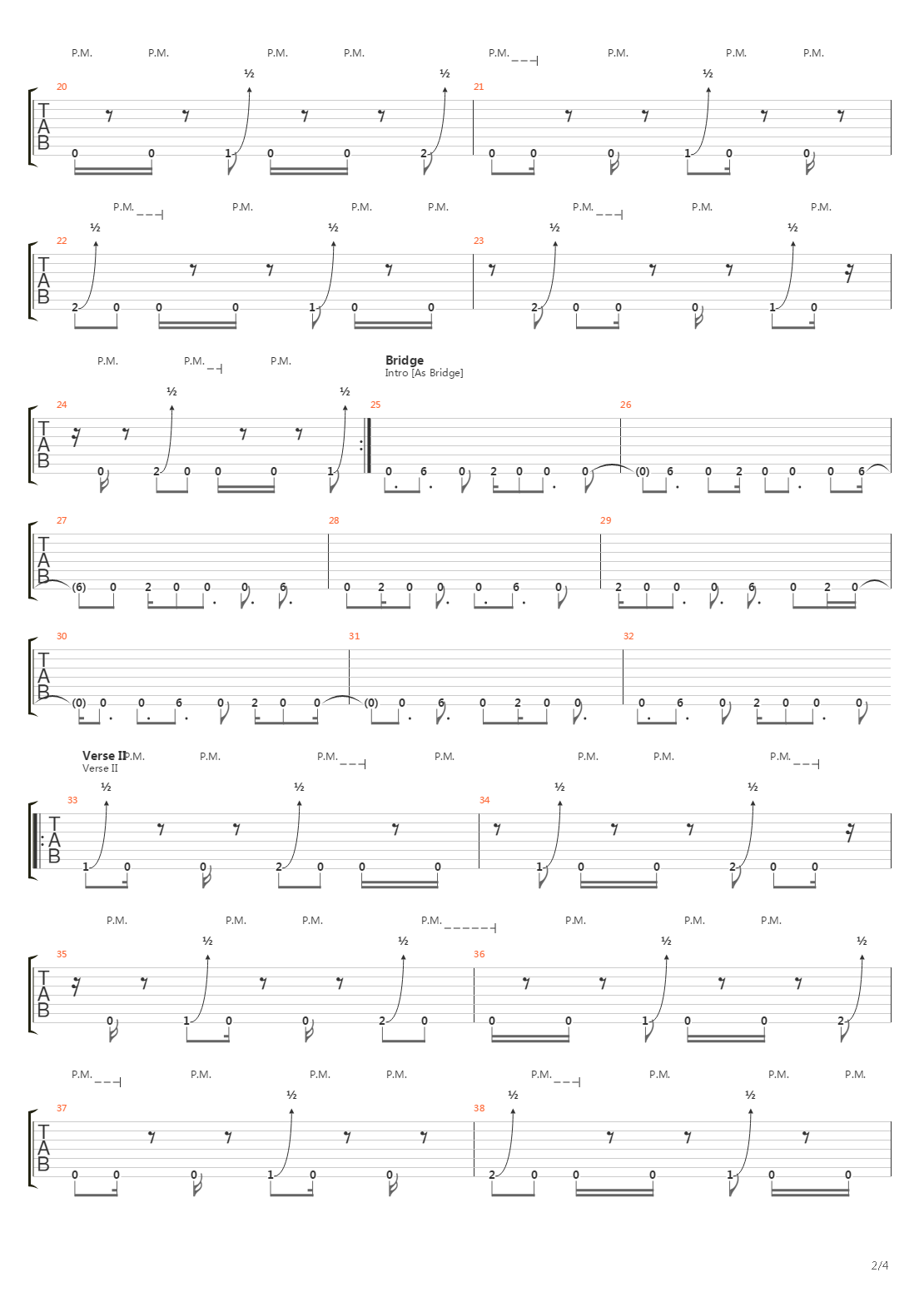 Perpetual Black Second吉他谱