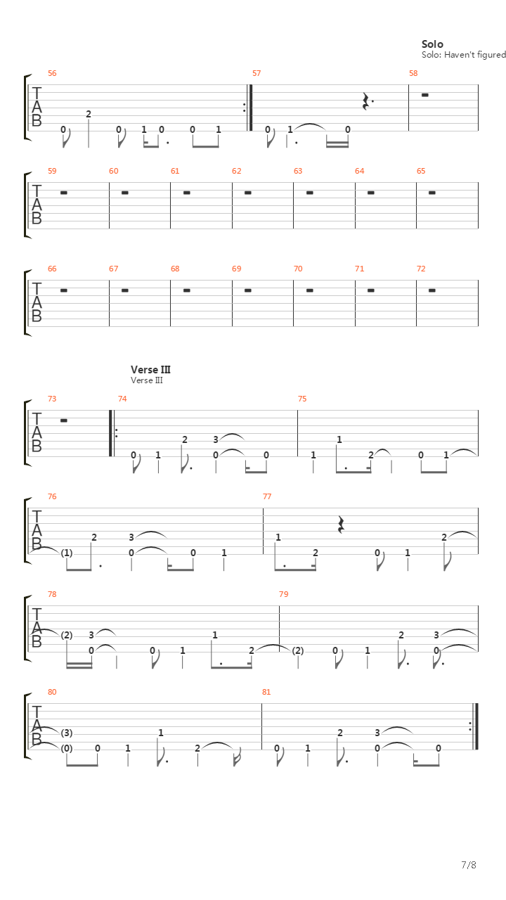 Perpetual Black Second吉他谱