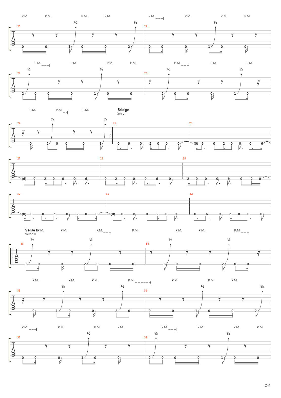 Perpetual Black Second吉他谱