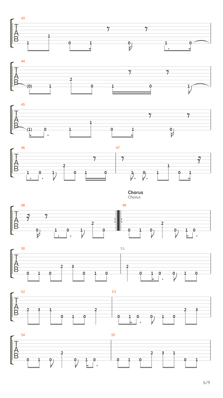 Perpetual Black Second吉他谱