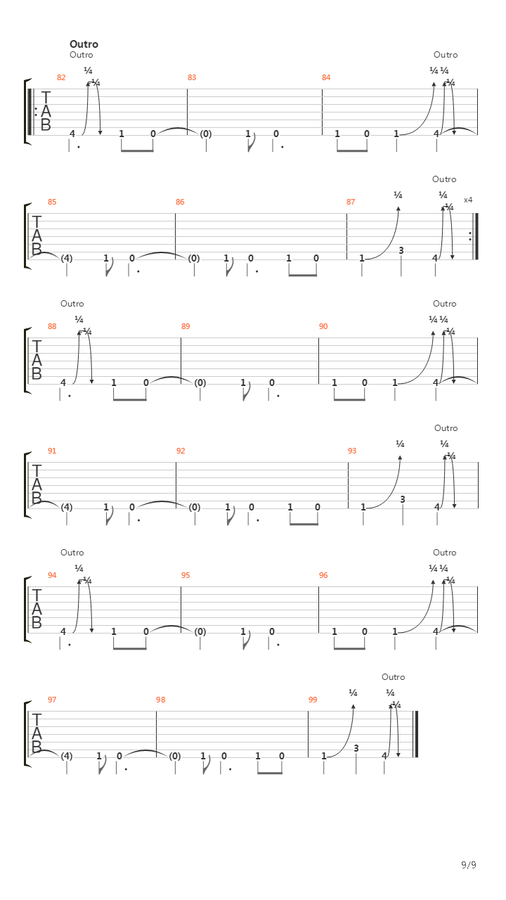 Perpetual Black Second吉他谱