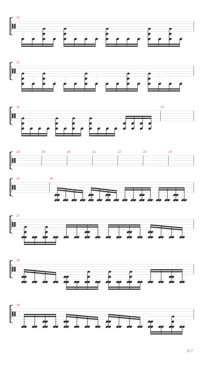 Pravus吉他谱