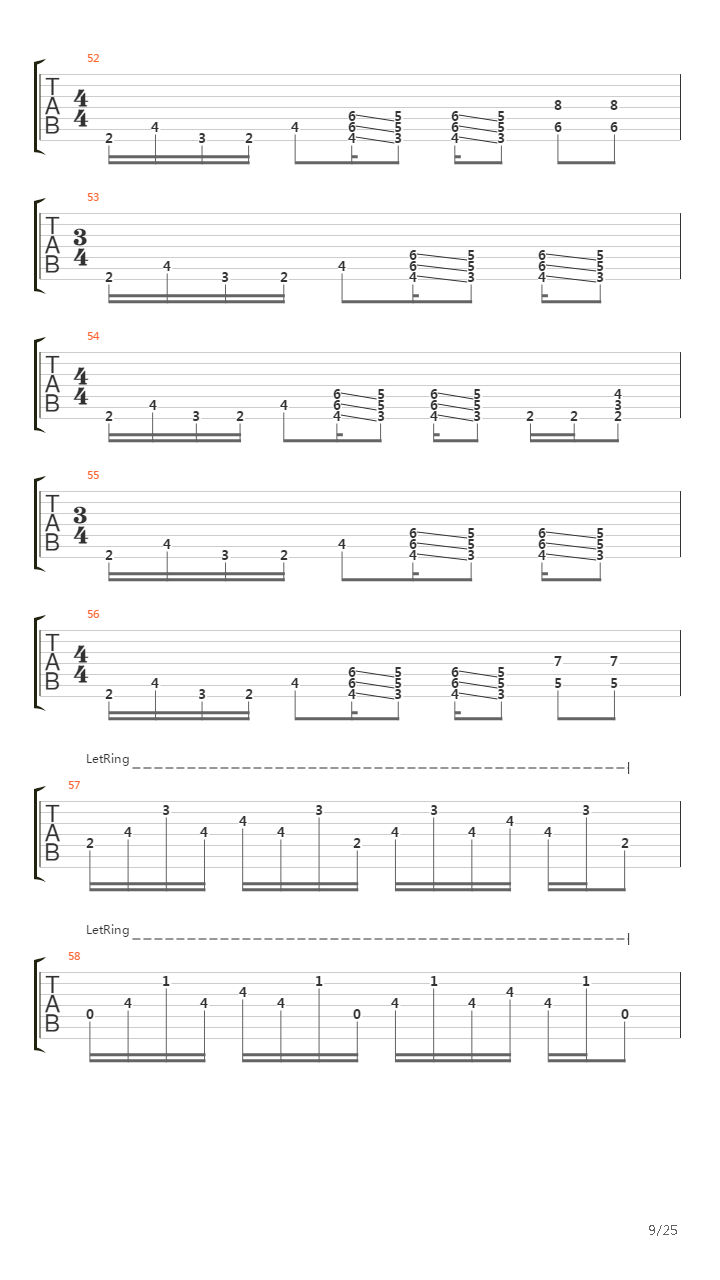 Ritual吉他谱