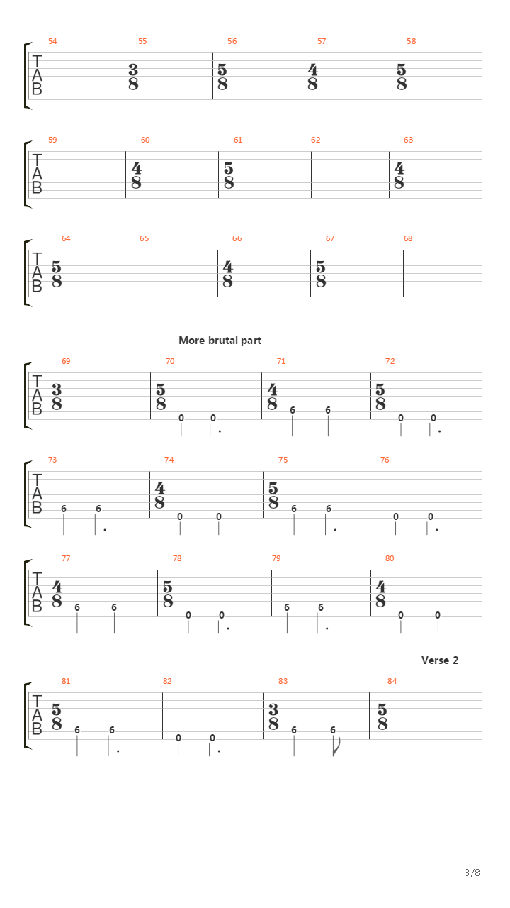 Shed吉他谱