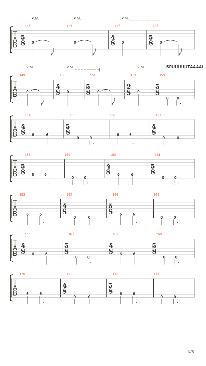 Shed吉他谱