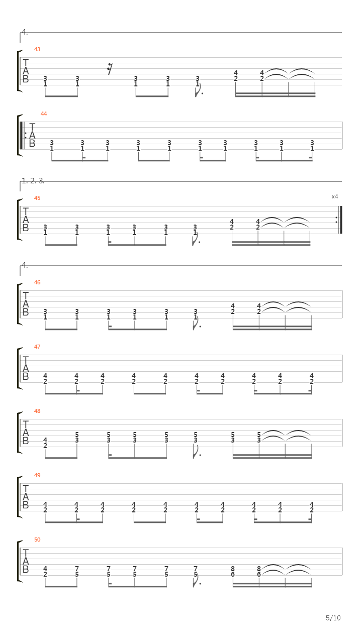 Soul Burn吉他谱